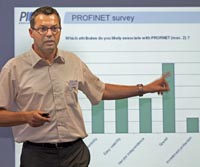 XAVER SCHMIDT REPORTING ON PROFINET AT THE 2011 PI MEETING